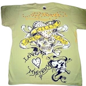 Christian Audigier Ed Hardy Love Is Mystery Tee